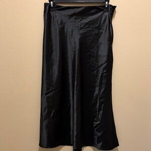 Altar'd State Black Midi Skirt